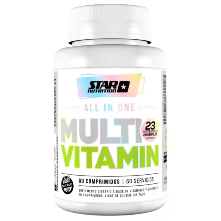All In One Multi Vitamin de Star Nutrition, 60 tabletas