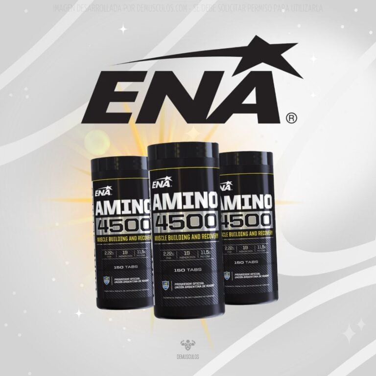 Amino 4500 de ENA Sport, aminoácidos en tabletas