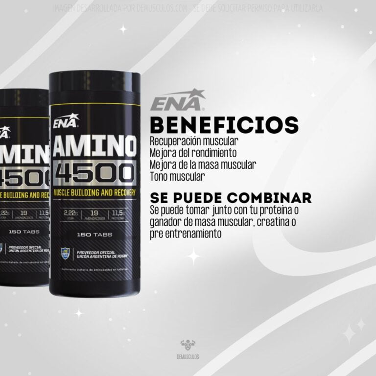 Beneficios de Amino 4500 de ENA Sport