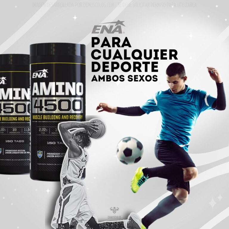 Amino 4500 de ENA Sport para distintos deportes