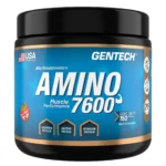 Amino 7600 de Gentech, envase de 150 tabletas
