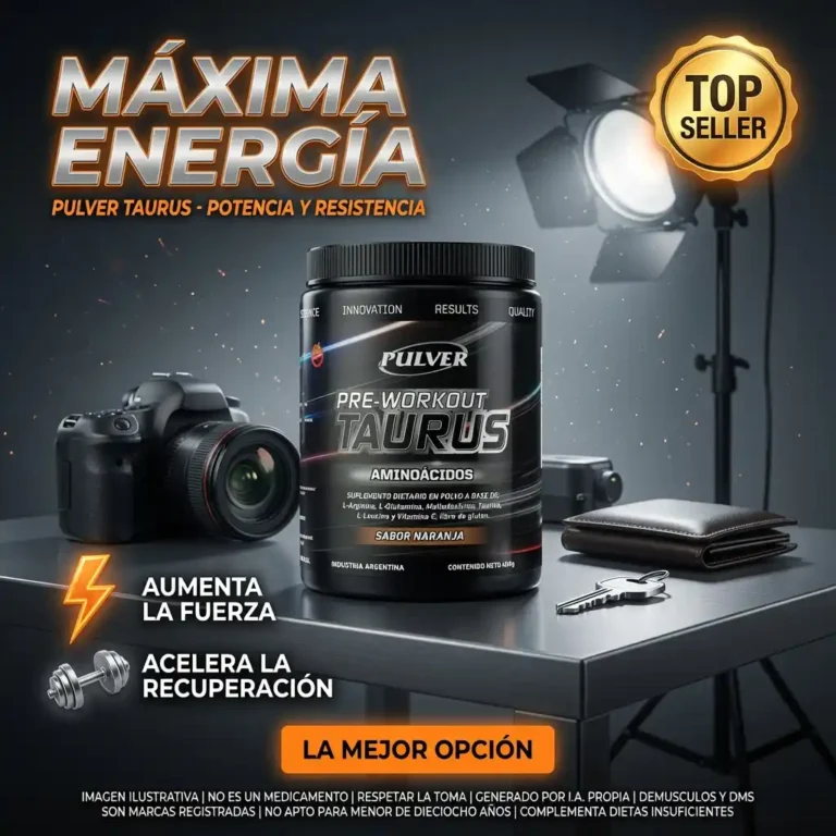 Amino Taurus de Pulver 400 g, pre entrenamiento sin cafeína