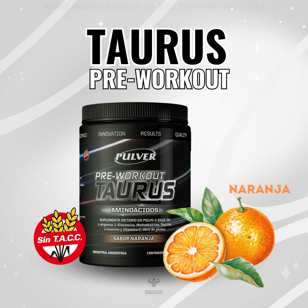 Taurus 400 grs de Pulver - Pre Workout