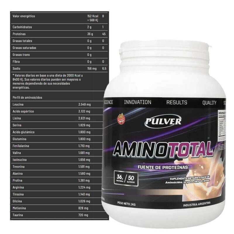 Amino Total 2 kg de Pulver