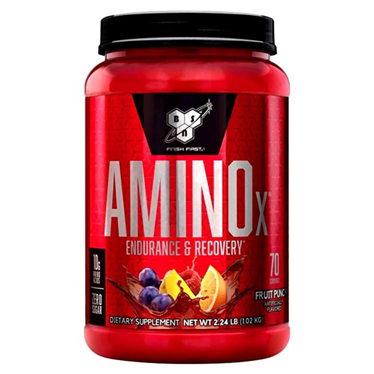 Amino X de BSN de 1 kg, envase de 70 tomas