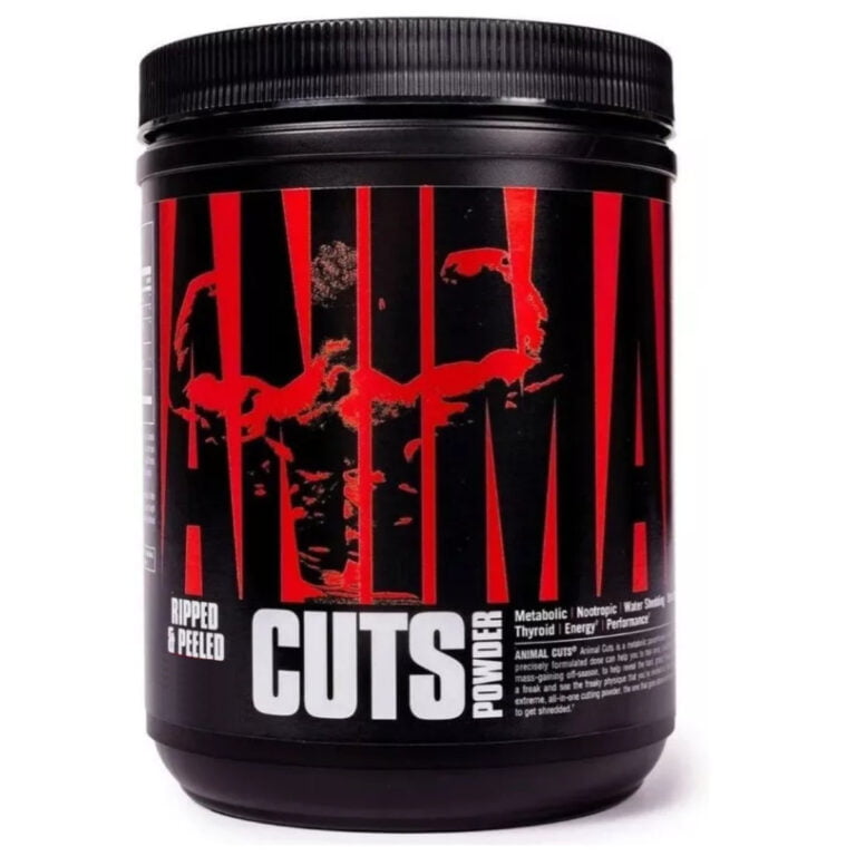 Animal Cuts en polvo de Universal Nutrition, envase de 265 gramos con 42 tomas