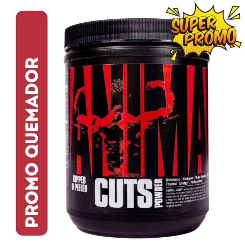 Promoción: Animal Cuts, quemador de grasas de Universal Nutrition, precio rebajado.