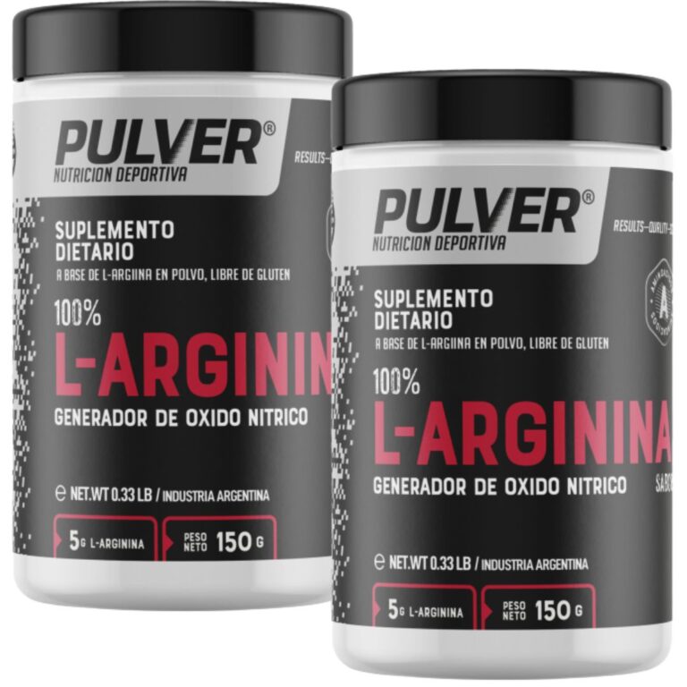 Pack de 2 Argininas de Pulver de 150 gramos