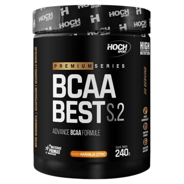 BCAA Best de Hoch Sport x 234 g, envase del producto