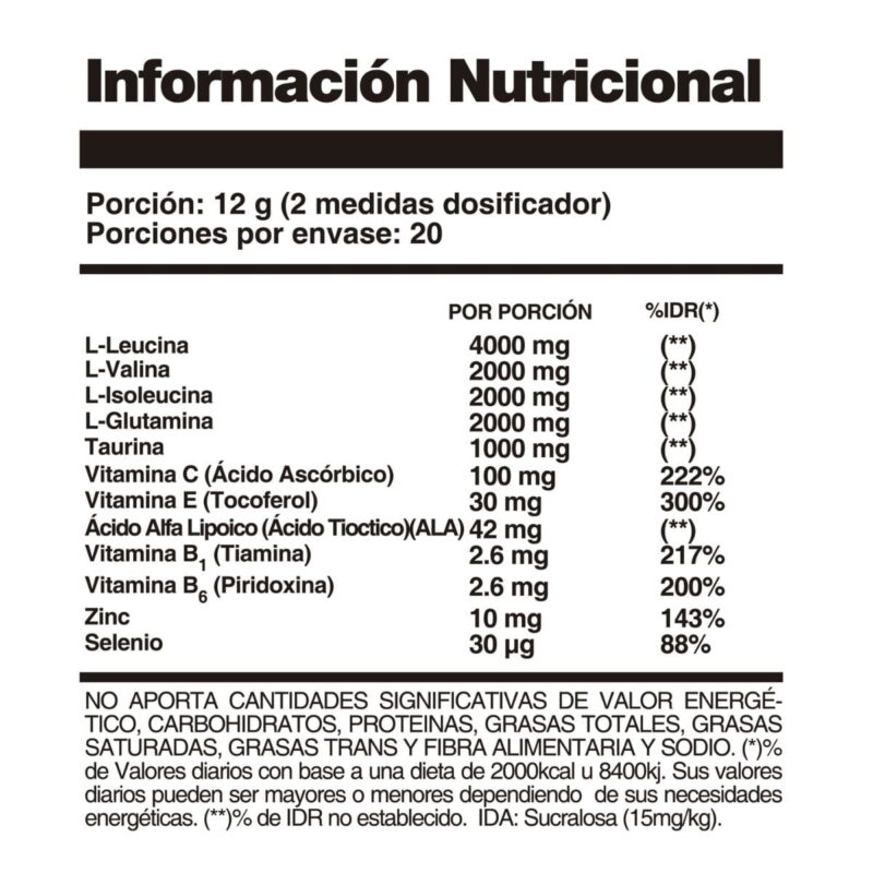 Bcaa Best de Hoch Sport x234 grs