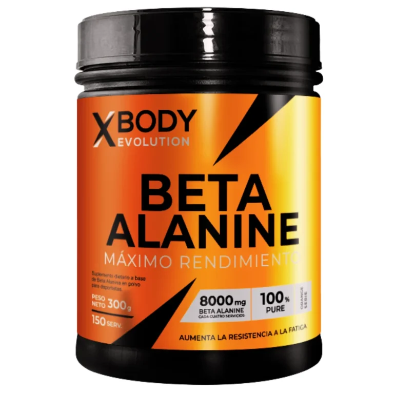 Beta Alanina 100% Pure de XBody de 300 g, envase