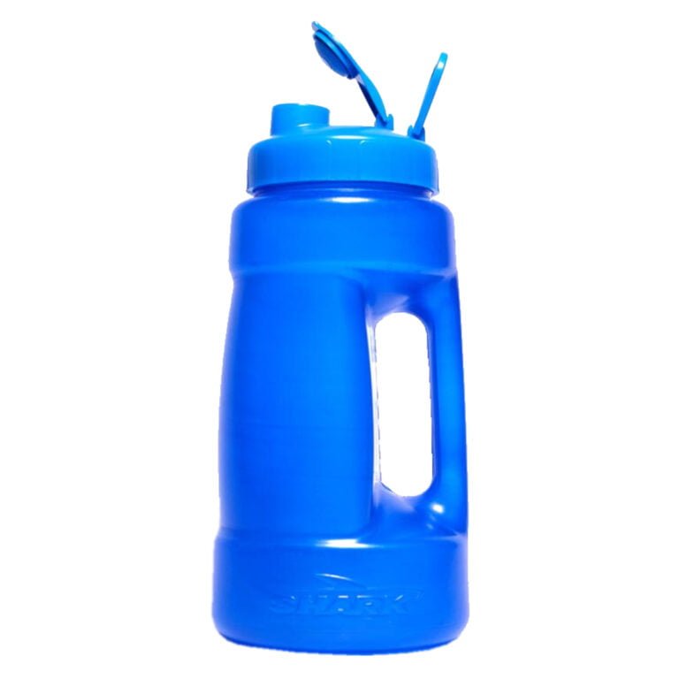Bidón botella de agua de 1,5 litros para gimnasio, color azul