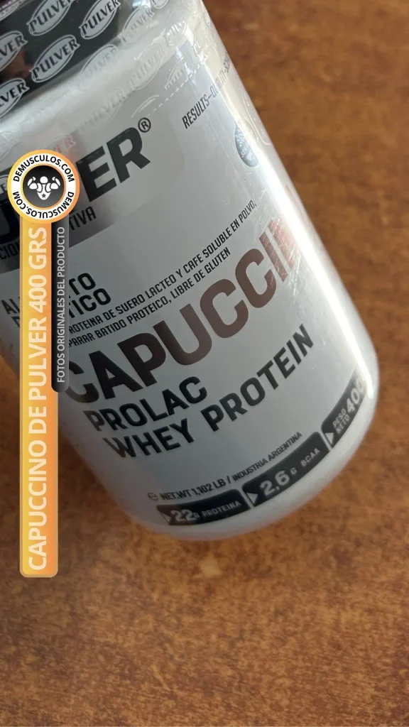 Proteína de Cappuccino. Sin Tacc.