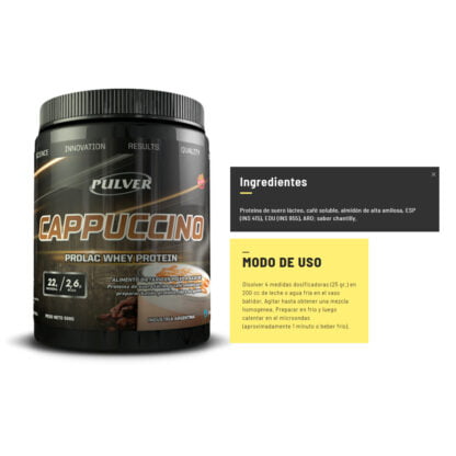 Cappuccino 500 grs de Pulver