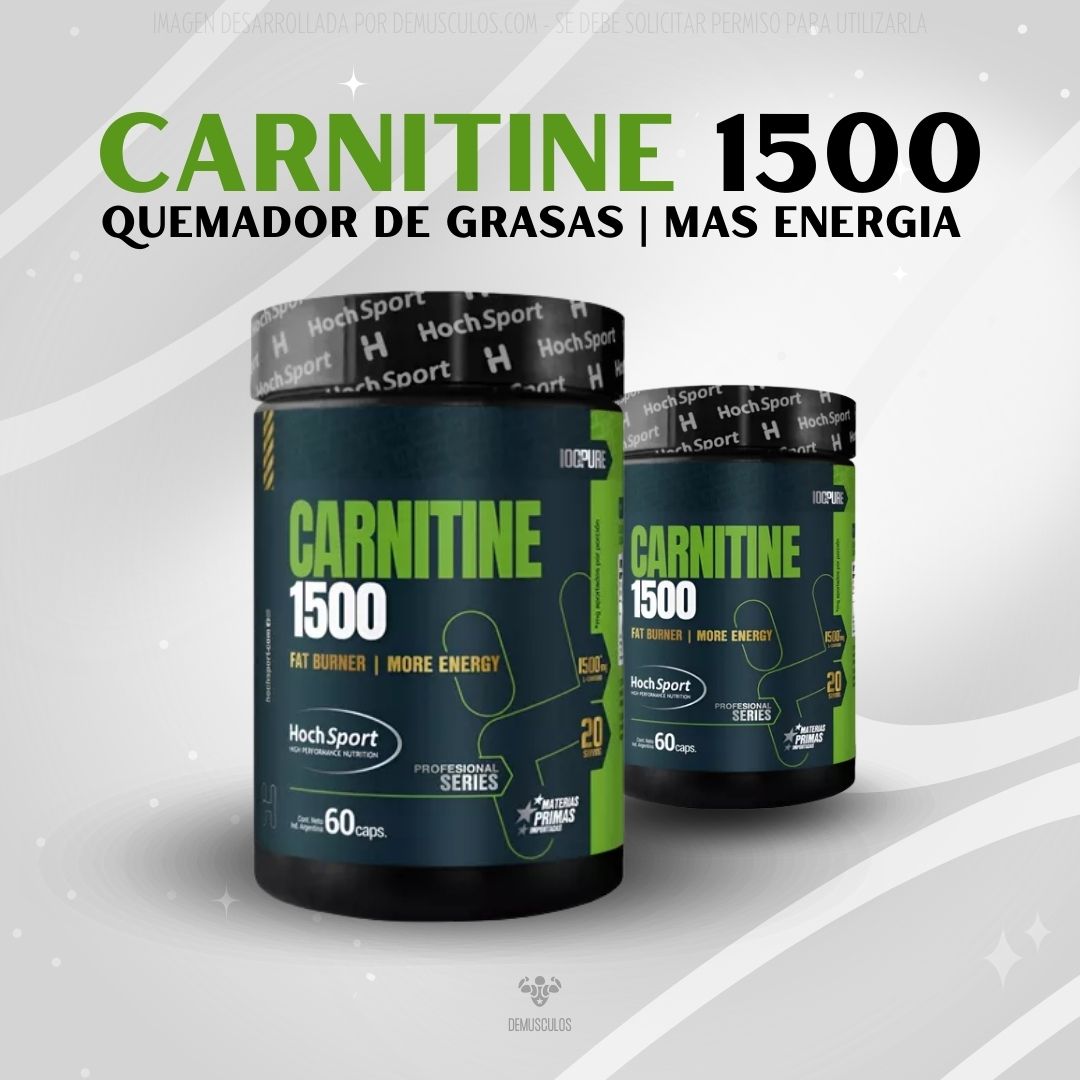 Carnitina 1500 mg de Hoch Sport