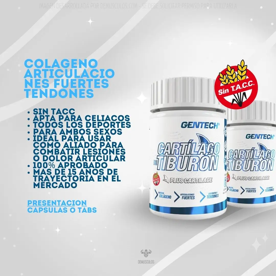 Cartílago de tiburón Gentech