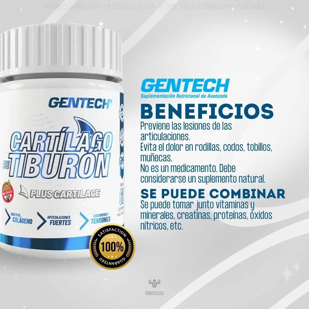 Cartílago de tiburón Gentech
