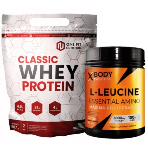 Classic Whey de One Fit + L-Leucina de XBody