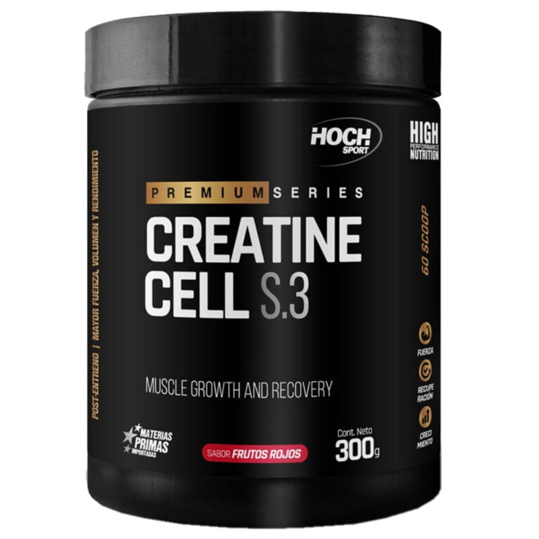 Creatina Cell 300 g de Hoch Sport, envase