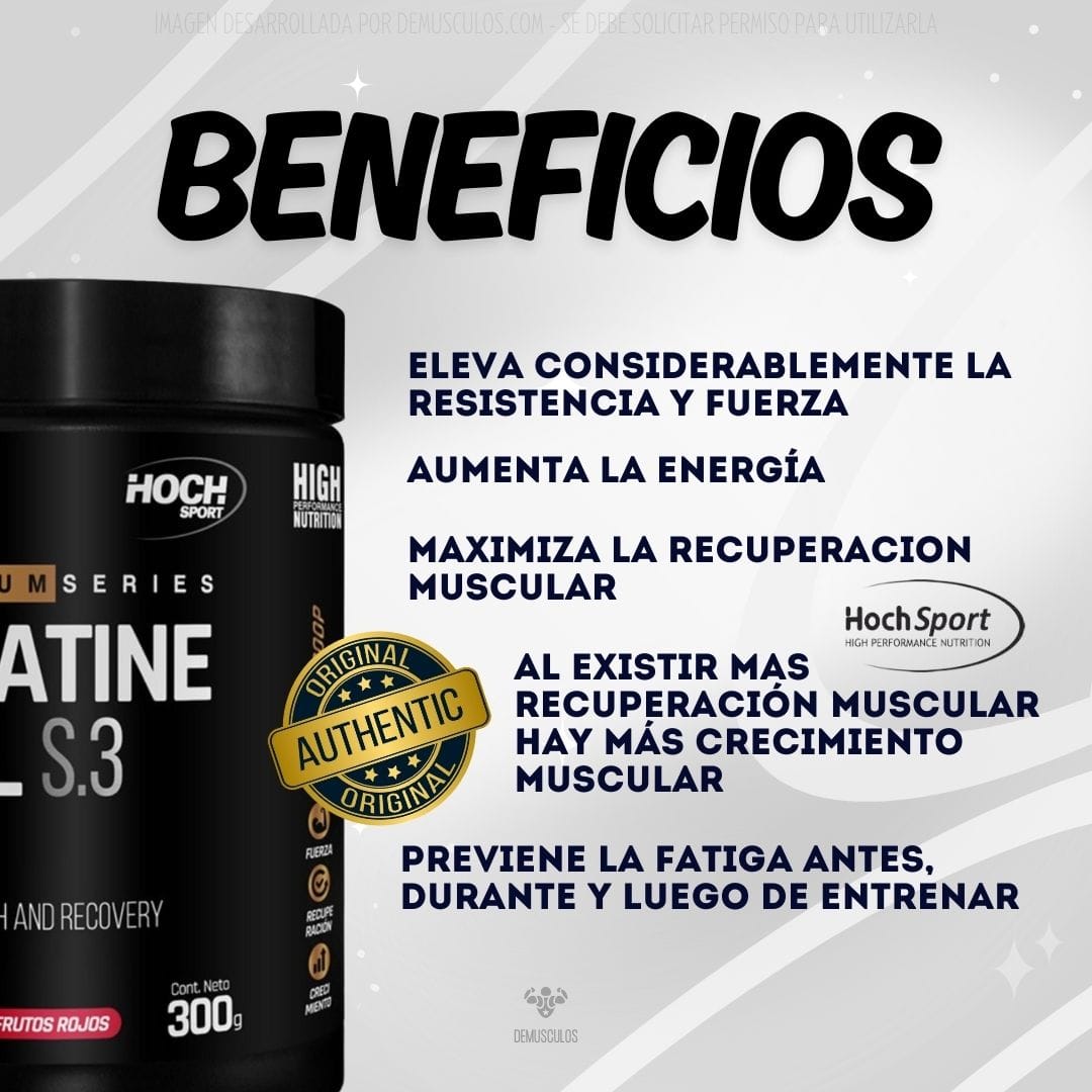 Beneficios Creatine Cell 300 grs de Hoch Sport