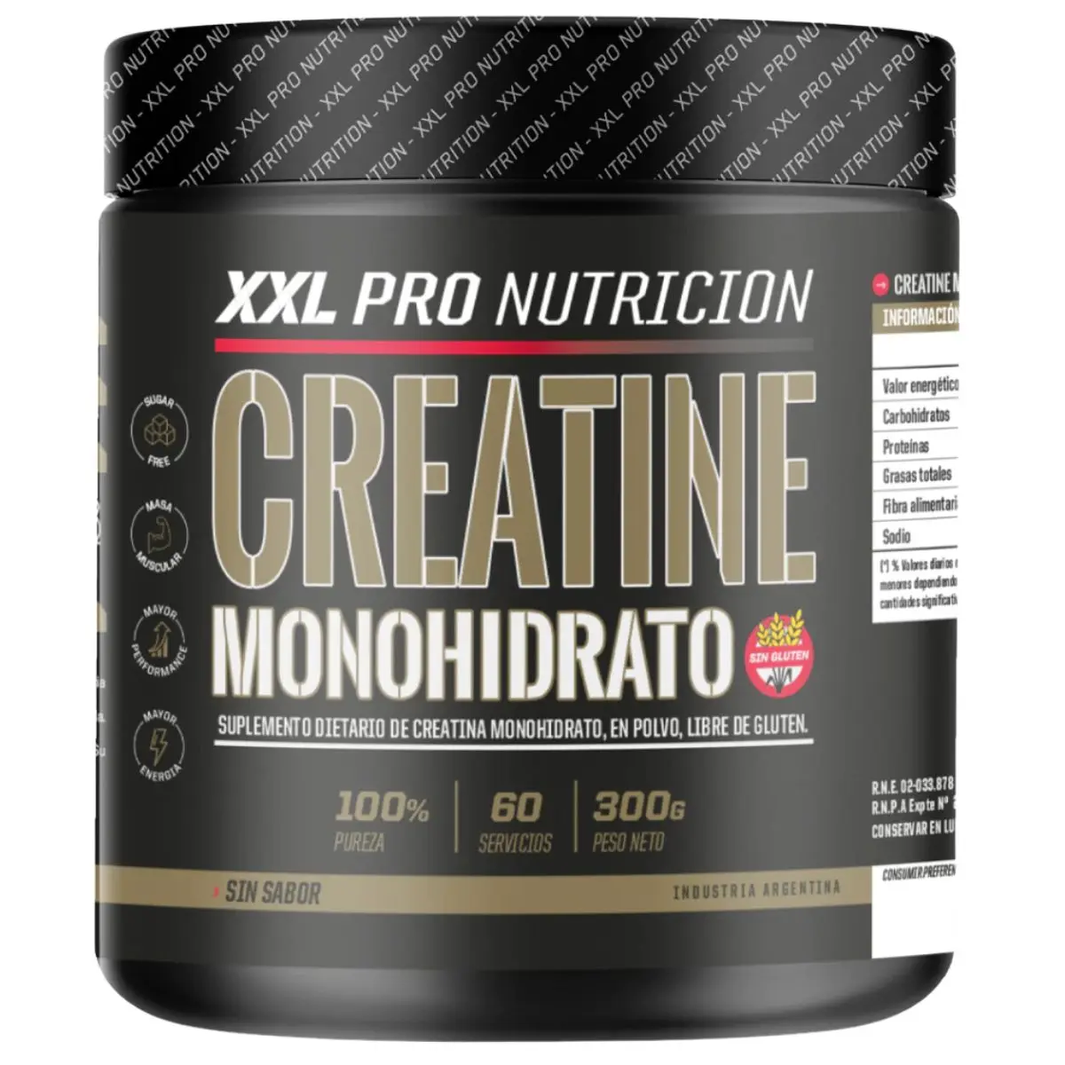 Creatina 300 grs de XXL Pro Nutrición