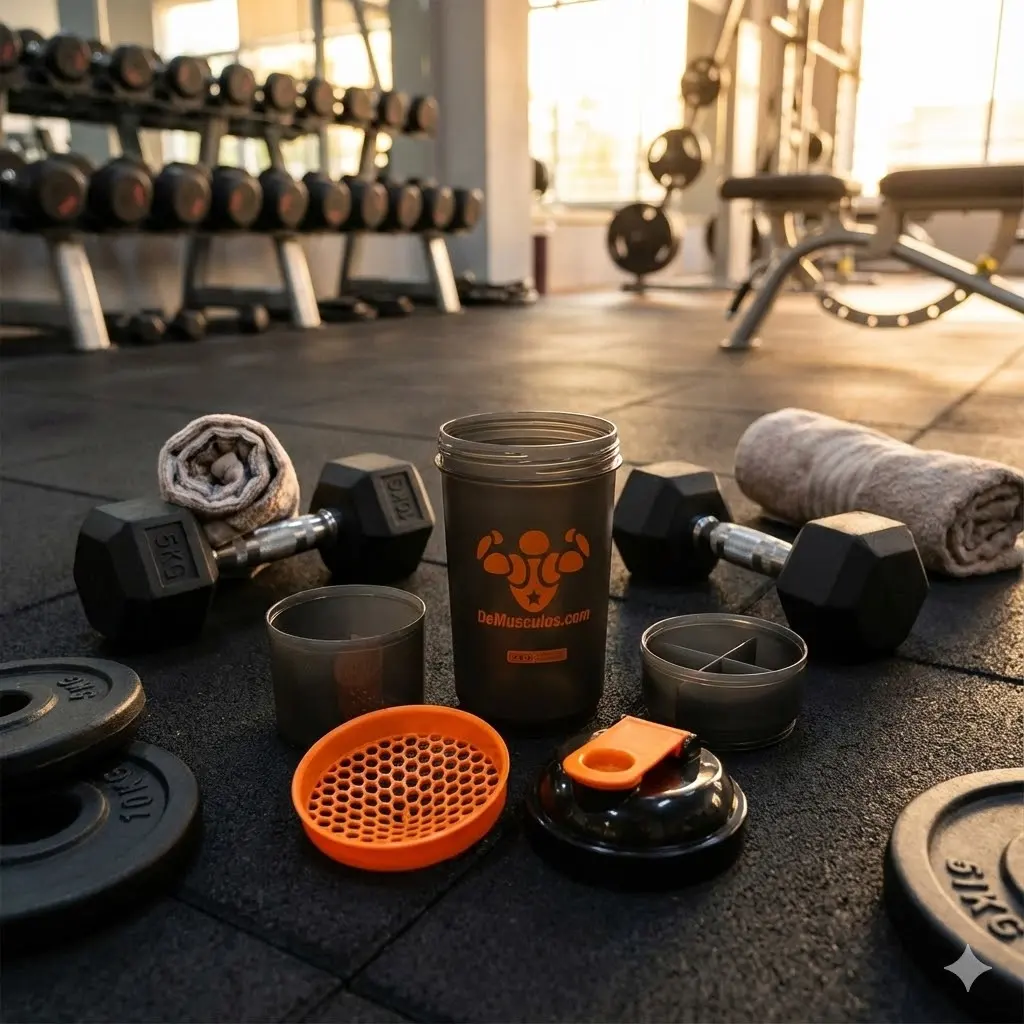 Vaso Shaker 3 funciones DeMusculos.com