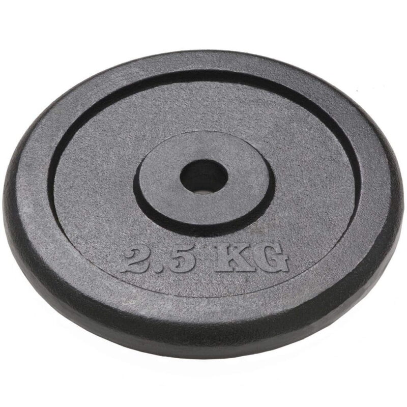 Disco de hierro para barras de 2.5 kg