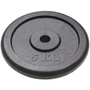 Disco hierro de 5 kg para barras 30 mm