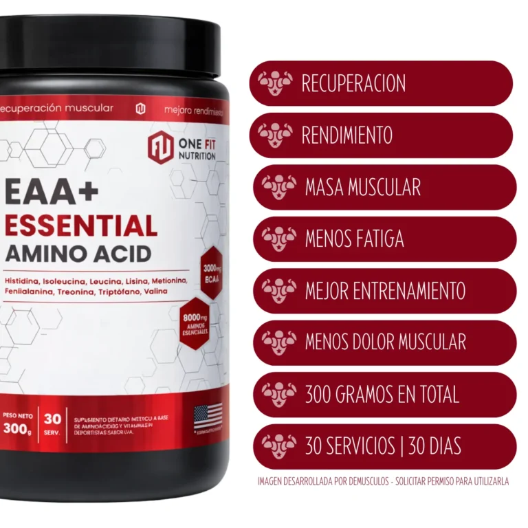 EAA’s de One Fit, detalle del envase