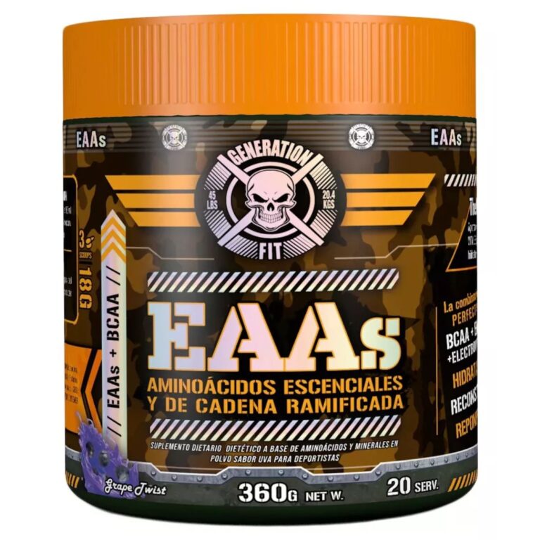Aminoácidos EAA de Generation Fit 360 g sabor Grape Twist
