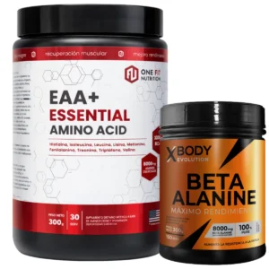 Eaa+ de One Fit y Beta Alanina de XBODY