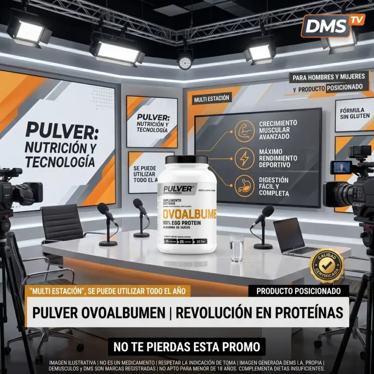 Informacion nutricional del Egg Ovoalbumen de Pulver 2 kg