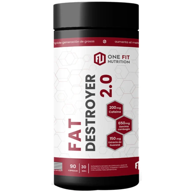 Fat Destroyer 2.0 de One Fit x90 cápsulas, envase