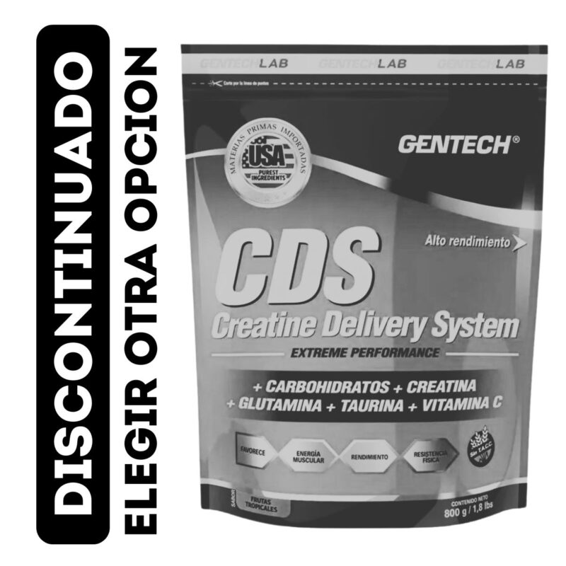 Creatina 800 grs de Gentech: CDS