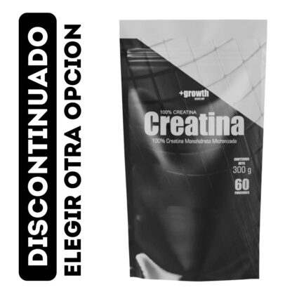 Creatina 200 grs de +Growth Sin Sabor