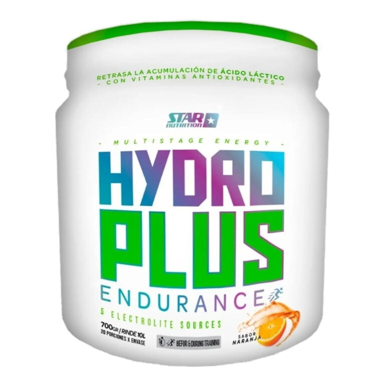 Hydro Plus Endurance de Star Nutrition 700 gramos, envase del producto
