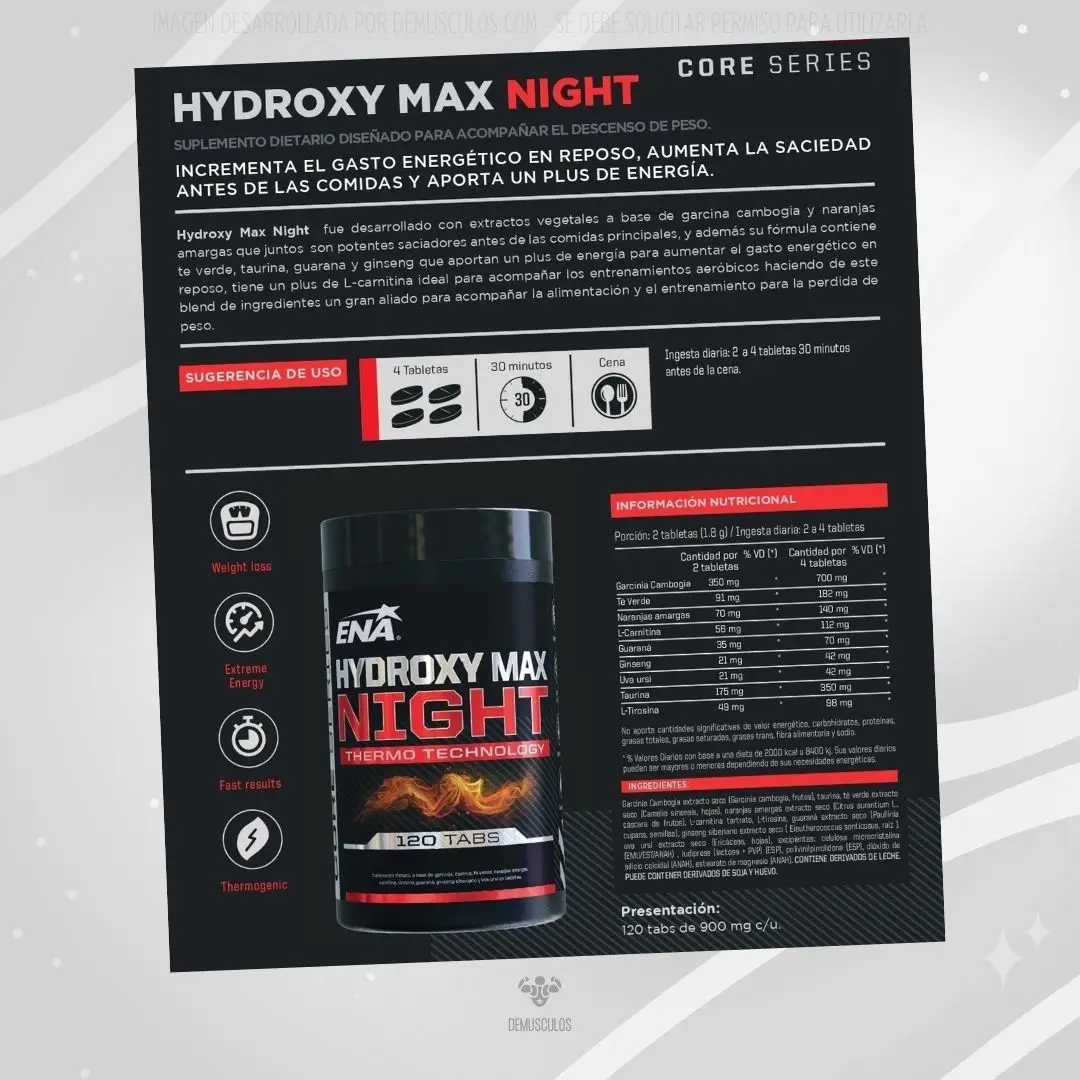 Hydroxy Max Night x120
