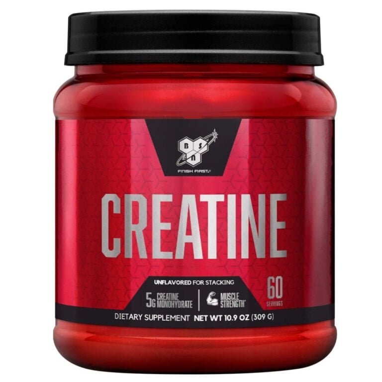 Creatina 309 g de BSN, envase