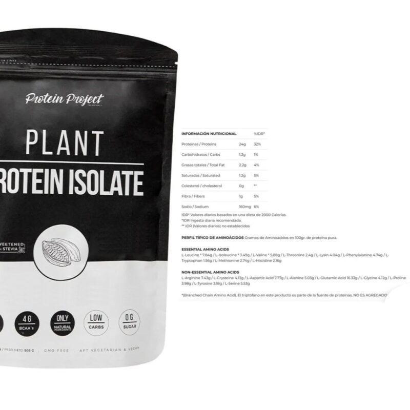 Plant Protein Isolate 2 lbs Protein Project