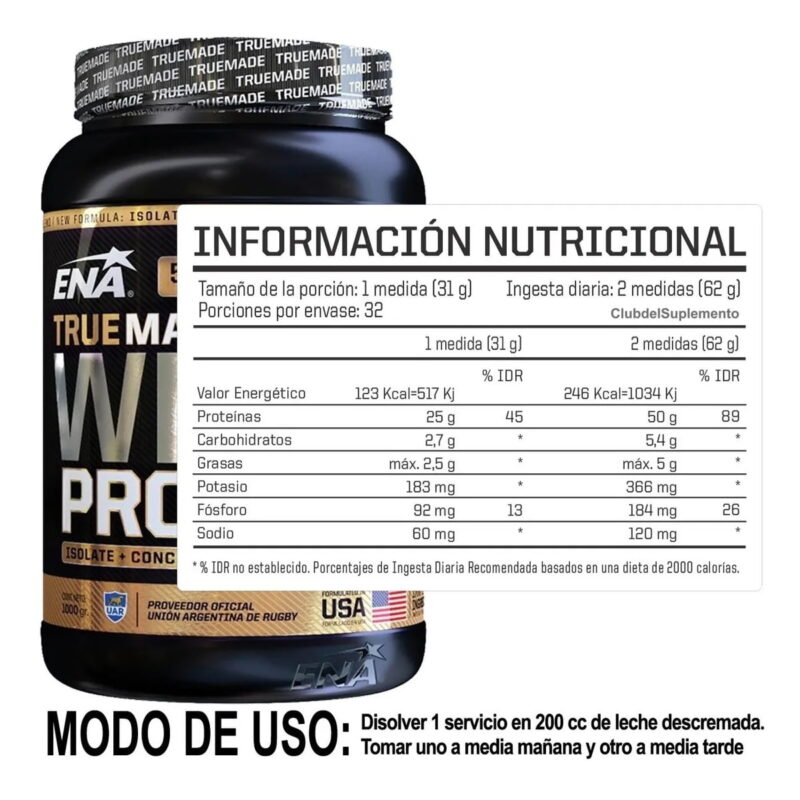 Proteína True Made 2 lbs Ena Sport