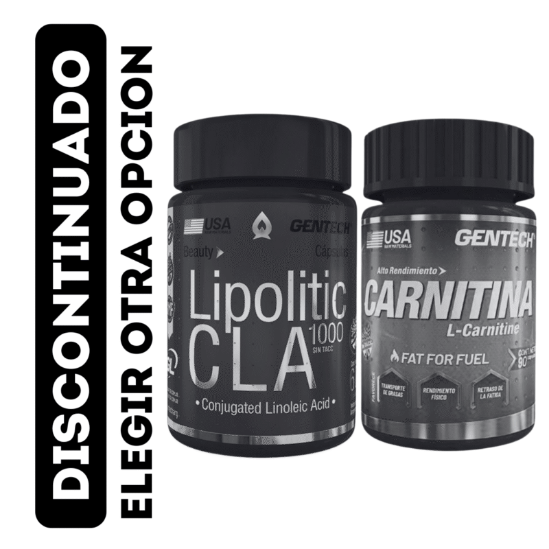 Combo: Lipolitic Cla y Carnitina de Gentech