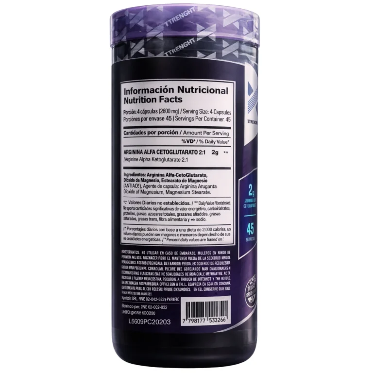 Información de Nitrox de Xtrenght Nutrition