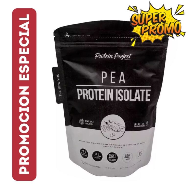 Plant Protein Isolate 2 lbs de Protein Project, envase