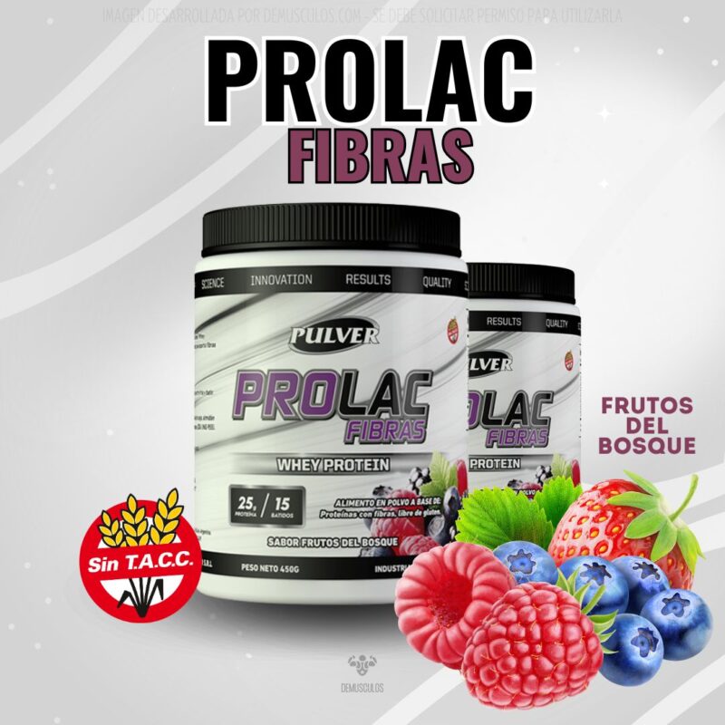 Prolac Powder Prolac Fibras | Proteína de fibras | 450 grs | DeMusculos.com