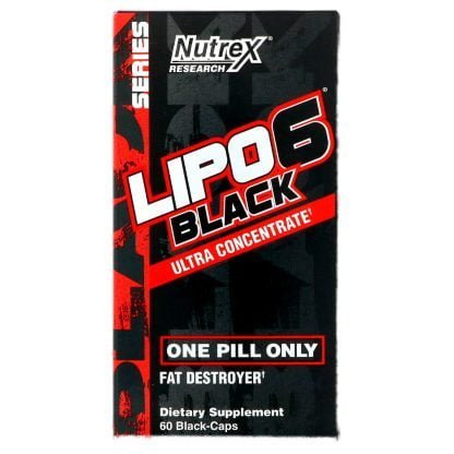 Lipo 6 Black de Nutrex x60 cápsulas Quemador de Grasas