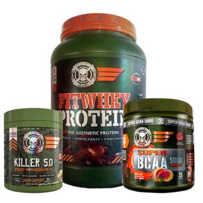 Killer + Fit Whey + Bcaa 5000
