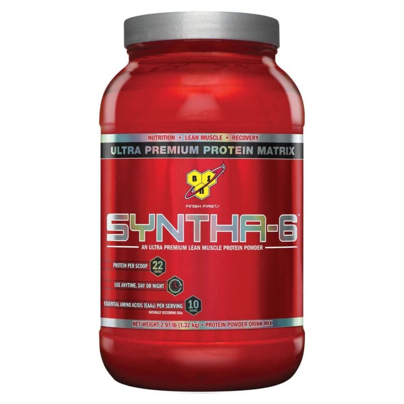 Syntha 6 de BSN x 1.3 kg o 2.91 Lbs Información de la proteína