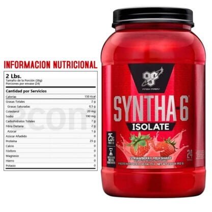 Syntha 6 de BSN versión ISOLATE 2 lbs