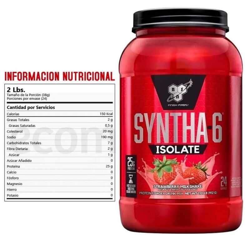 Syntha 6 de BSN versión ISOLATE 2 lbs