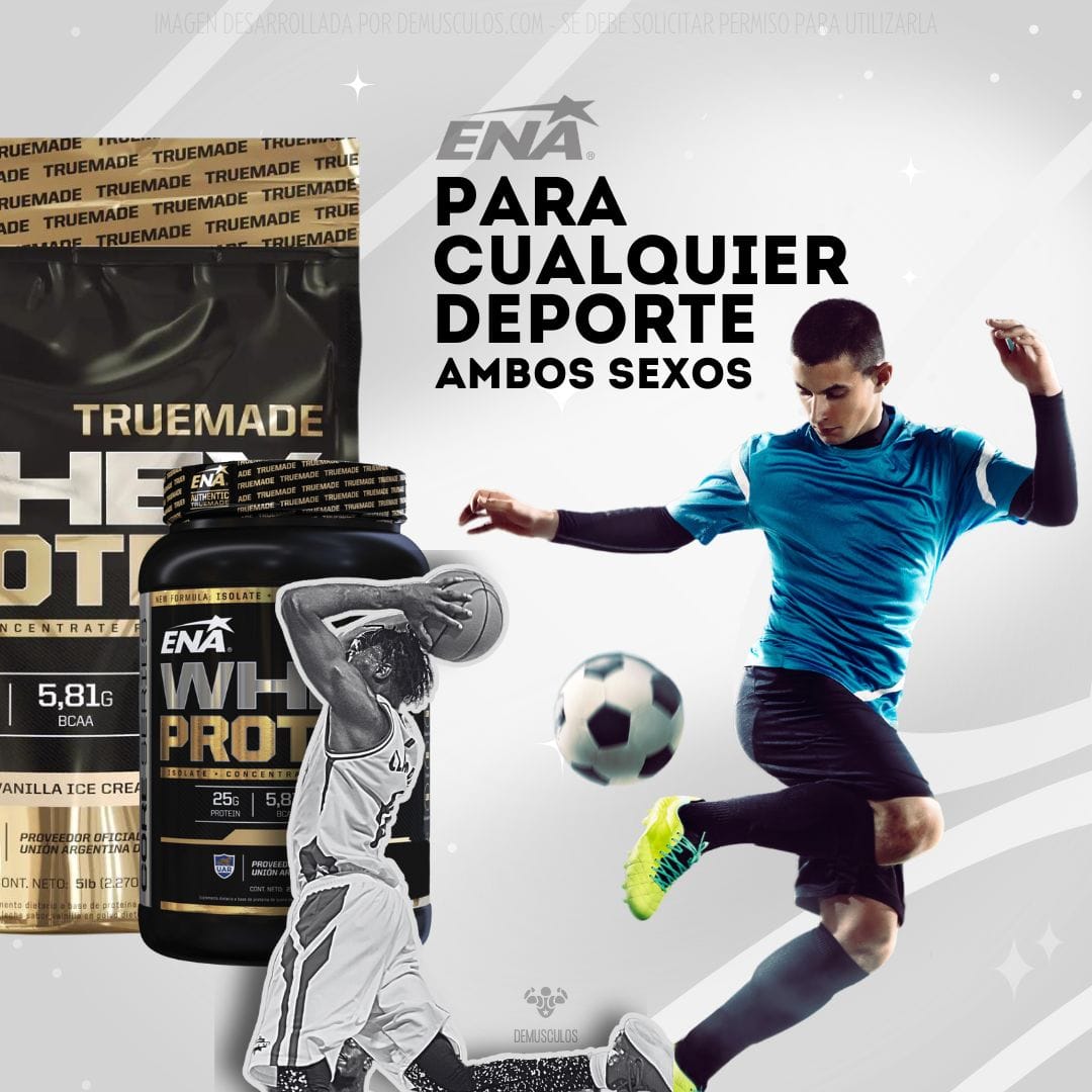 Para cualquier tipo de deportes - True Made Whey Protein de Ena Sport - Proteína de suero lácteo
